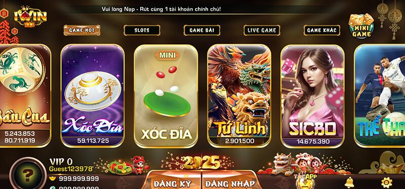IWIN - Sòng bạc thượng lưu cũng được lựa chọn nhiều nhất trong năm